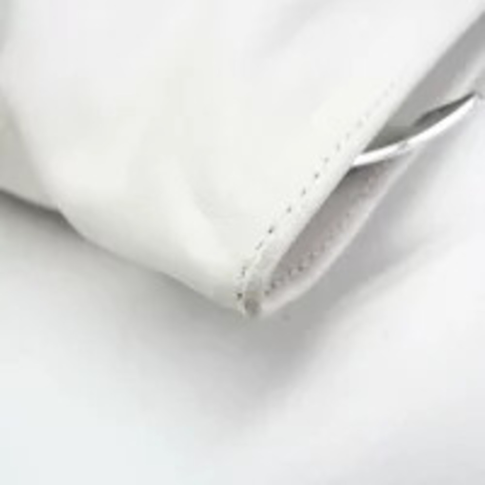 Bottega Veneta Twist Leather Wristlet Clutch Bag White - Picture 7 of 13